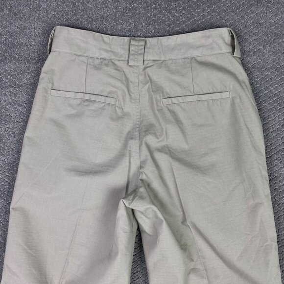 Blauer Recruit Pants Mens 30 Measures 29.5 x 30.75 Silver Tan Khaki Ripstop 8860 - Picture 5 of 12